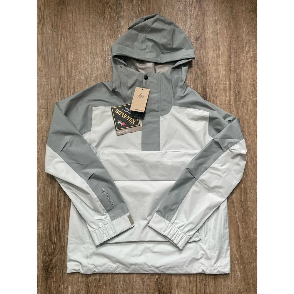 Nike Sportswear Storm-Fit ADV Gore-Tex Anorak Jacket Mica Green Sz XS DV9981-330 - Picture 6 of 9